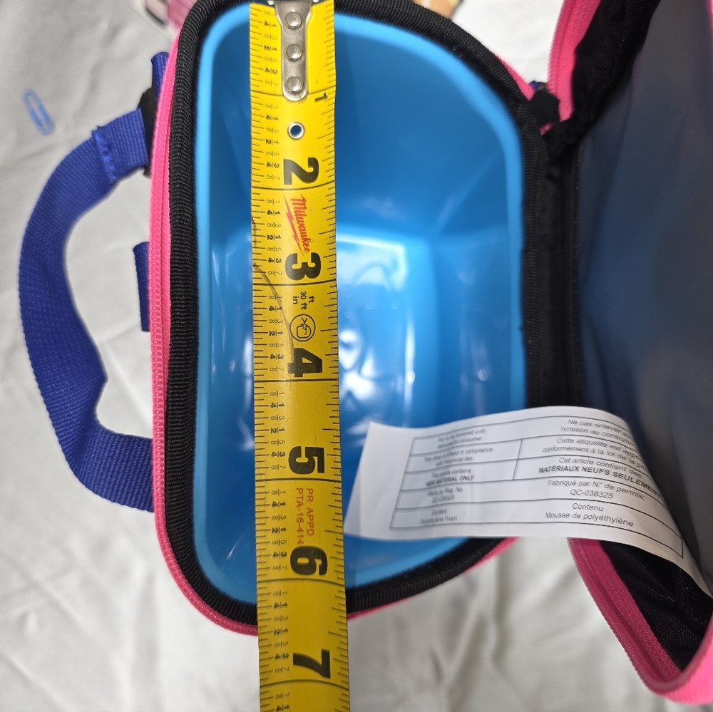 Under Armour Blue and Pink Insulated Lunch Bag